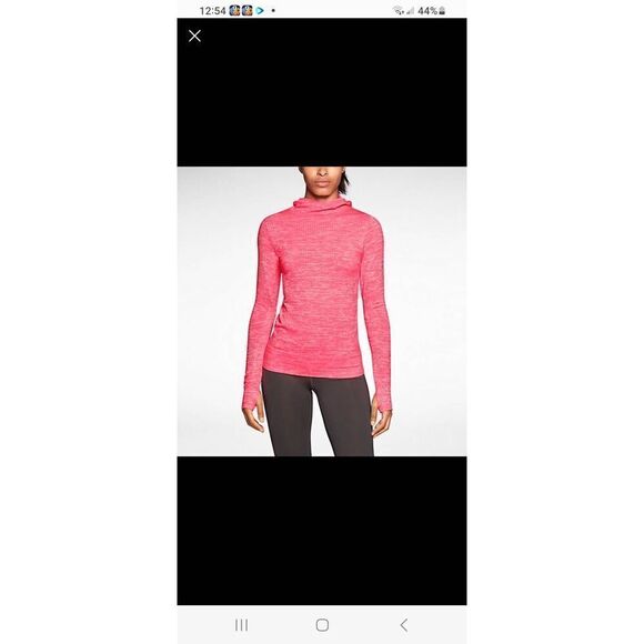 NIKE PRO Women's Micro Fleece Long sleeve Pullover Hooded Workout Top. - Picture 3 of 13